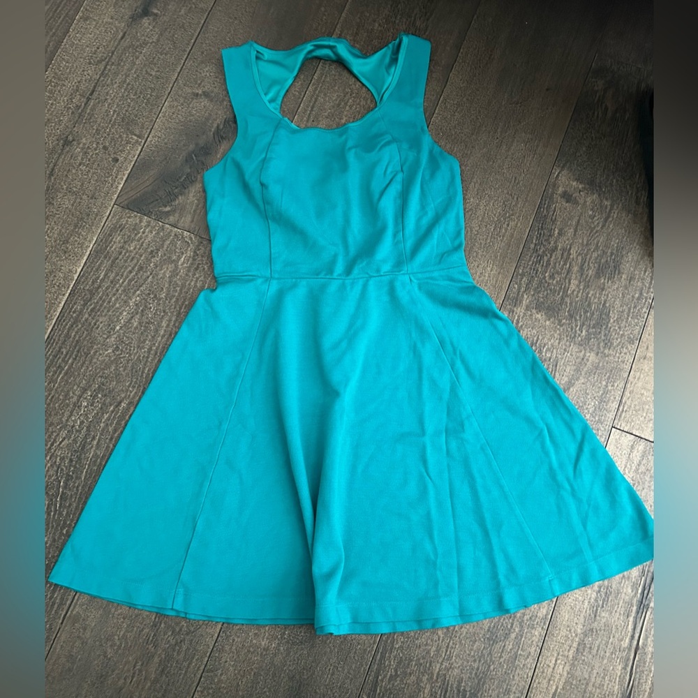 Express‎ dress teal medium